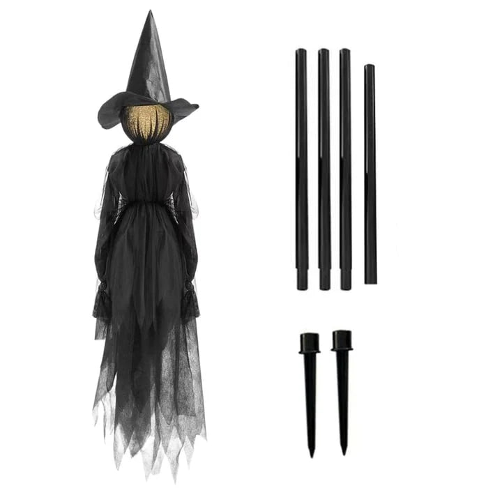 🔥Last Day 49% OFF🎃2025 Halloween Sale 🧙♀️Lighted Halloween Witch Stakes VNP