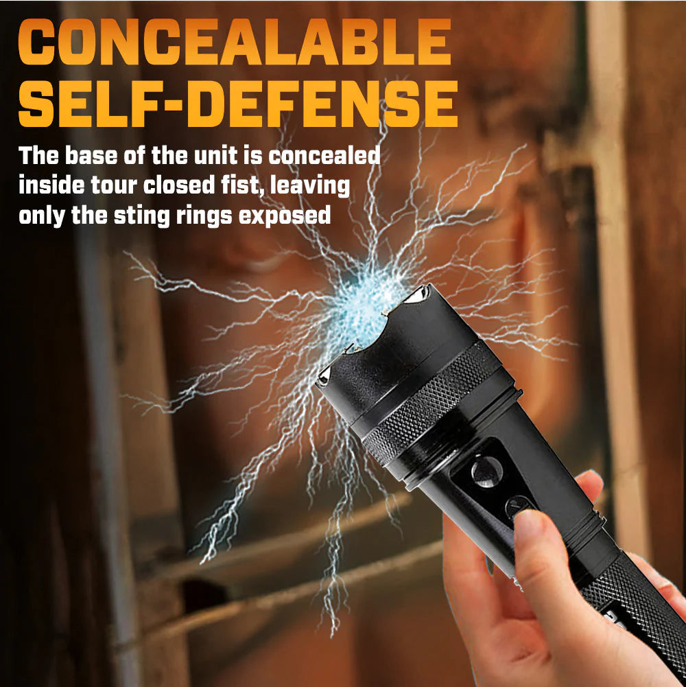 🔥 2025 Survival Sale 52% OFF 🚨 GOOTATIC™ GlowStrike V95 Stun Torch – Light the Way, Strike When Needed