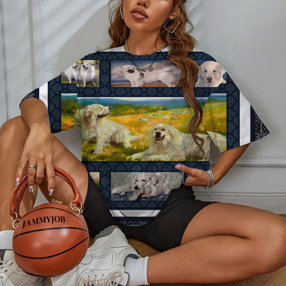 Dog Lets Happier Women T-Shirt | Custom Shirt | Printed Graphic Tees